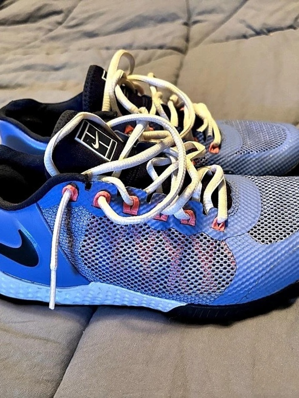 Nike NikeCourt Zoom Vapor Cage 4 Rafa 'Baltic Blue Vivid Orange' Blue & Orange